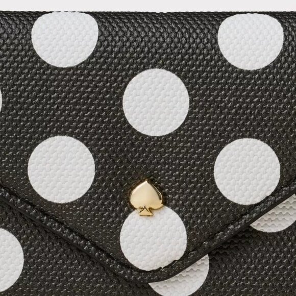 NWT kate spade new york x Target Polka Dot Envelope Card Case - Picture 4 of 4